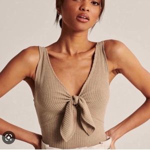 Abercrombie Knot-Front Tank